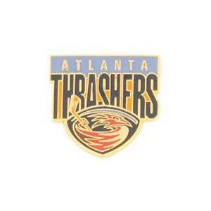  Atlanta Thrashers Bar Logo Face Off Pin