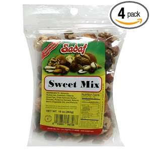 Sadaf Sweet Mix, 10 Ounce Packages (Pack of 4)  Grocery 