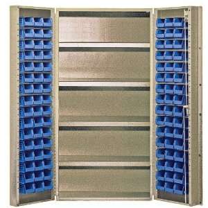   Storage Cabinet with Plastic Bins   QSC BG 36 96 4IS