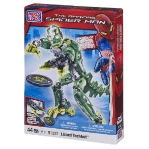  Mega Bloks Lizard Man Techbot Toys & Games