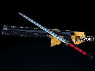 new Sharp Carbon Steel Chinese handmade Han  style Sword best 