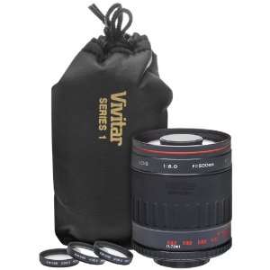 500mm Super Telephoto Lens + Filters for Nikon D40x D60 D90 D200 D300 