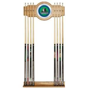  Minnesota Timberwolves Pool Cue Rack With Mirror Sports 