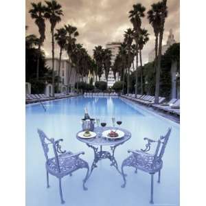 Delano Hotel Pool, South Beach, Miami, Florida, USA Photographic 
