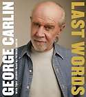 Last Words George Carlin 2010 Paperback Reprint  