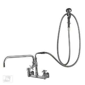   0289 8 Center Wall Mounted Big Flo Pre Rinse Unit