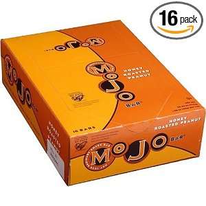  Mojo Bar Natural SnackBar, Honey Roasted Peanut (Pack of 