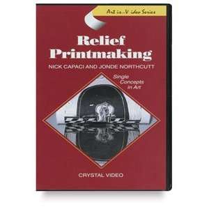  Art Is Printmaking DVDs   Relief Printmaking DVD Arts 