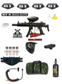   Elite EGRIP Paintball Gun Super Pack 47ci N2 Apex Empire Sniper Combo