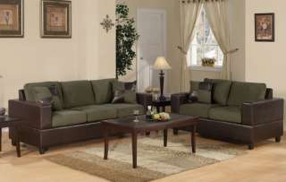 Furniture Sofas and Loveseat Couch w 2 Pcs Love Seat  