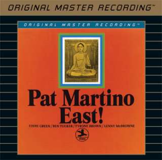 PAT MARTINO EAST MFSL 24kt GOLD SA CD mobile fidelity  