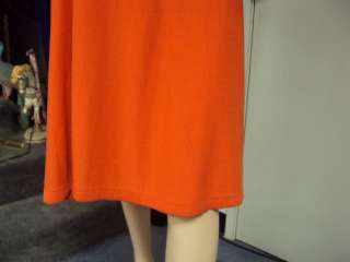 SONIA RYKIEL NWT SEXY Tangerine Cotton DRESS SZ M $1125  