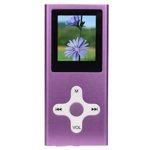   USB 2.0 MP4// Voice w/1.5 LCD (Purple)  Players & Accessories