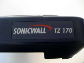 Sonicwall TZ170 TZ 170 VPN Firewall 10 node qty avail 758479055556 