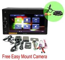 SONY XNV 660BT 2 DIN CAR GPS/DVD RECEIVER+BACKUP CAMERA 027242808843 