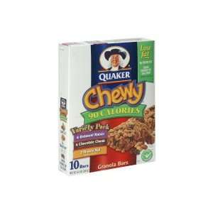 Quaker Chewy 90 Calorie Granola Bars, Variety Pack, 8.4 oz, (pack of 3 