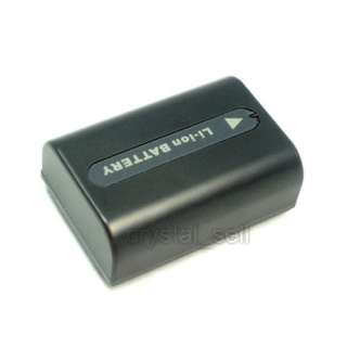 Battery + Charger for Sony HandyCam DCR HC52 Mini DV US  