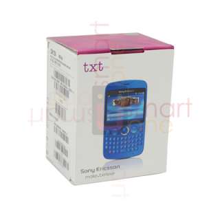 Sony Ericsson txt CK13i White + BLUETOOTH FEDEX  