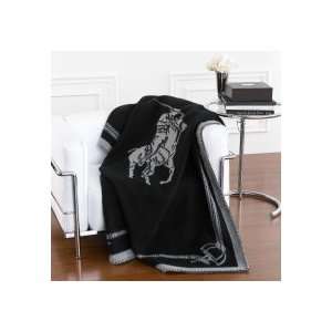  RALPH LAUREN HOME Polo Player Throw Blanket