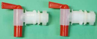 Plastic barrel container taps spigots large  