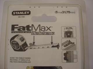 STANLEY 5 meter FatMax Metric Tape Measure  
