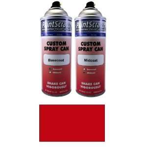12.5 Oz. Spray Can of Candy Apple Red Metallic Tricoat Touch Up Paint 