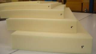 5x24x82 Prem Med Firm Yellow Foam Rubber Replacement  