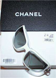 Authentic White Chanel Sunglasses Model 6023  