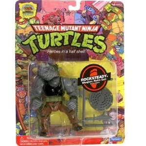   Ninja Turtles 25th Anniversary Action Figure Rocksteady Toys & Games