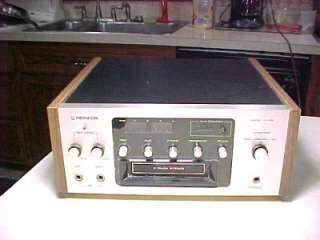 Vintage Pioneer H R99 8 track player Recorder with original packing 