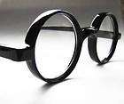   Round 1.25 Reading Glasses Black Nerd Retro Unisex Eyeglasses  