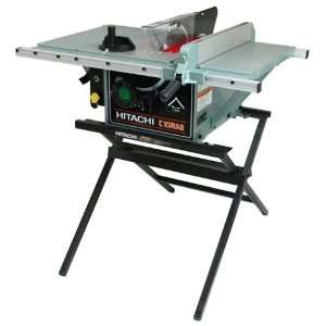   Hitachi C10RA2 R 10 inch 15 Amp Table Saw with Stand