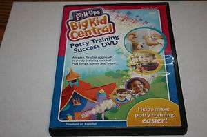 Pull Ups Big Kid Central Potty Training Success DVD  