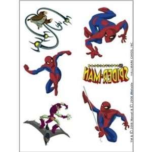  Spectacular Spider Man Party Temporary Tattoos [Toy] [Toy 