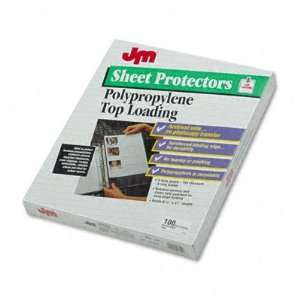   Top Load Poly/Vinyl Sheet Protectors Case Pack 1   508805 Electronics