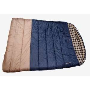   King Size Double Wide Sleeping Bag (96 X 72, Blue)