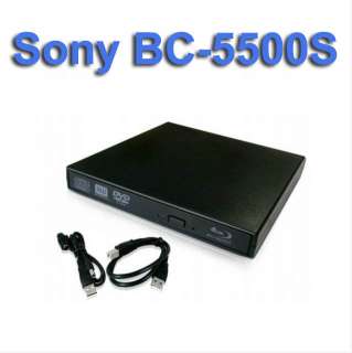 External Blu Ray Combo drive USB(Model Sony BC 5500S)  