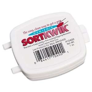  New Sortkwik Fingertip Moisteners 1 oz. Pink Case Pack 10 
