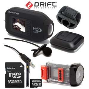   Drift Waterproof Case + Lens Cleaning Brush and Spray