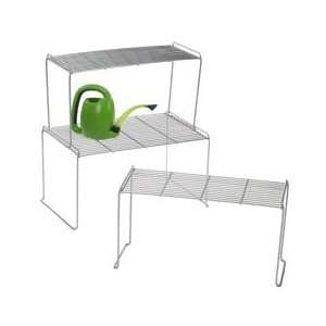    The Container Store Flat Wire Stacking Shelf