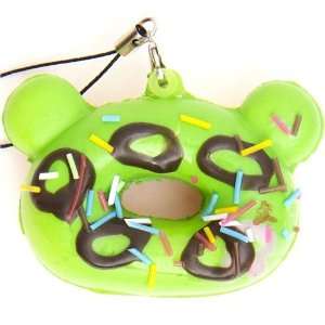   green Rilakkuma donut squishy cellphone charm chocolate Toys & Games