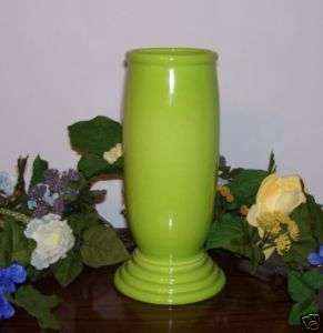 Fiesta Ware MILLENNIUM III CHARTREUSE VASE FIRST QUALIT  