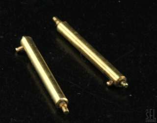 PATEK PHILIPPE 18K GOLD 15.5mm WATCH BAND LUG PINS  
