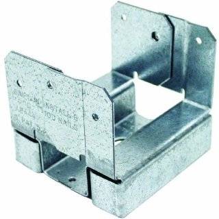   Zinc Galvanized 2 Sided Post Anchor, 6 by 6 Explore similar items