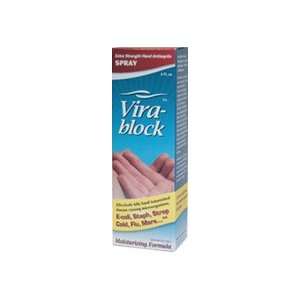  Vira Block Extra Strength Hand Antiseptic Liquid 4 oz 