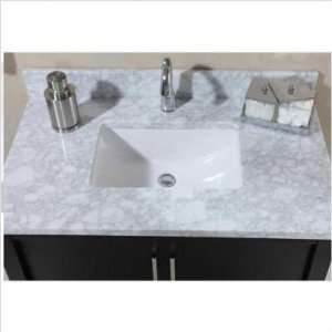   Countertops 4322C 43 X 22 1 4 CARRERA WHITE 3 4 MARBLE TOP W OVAL