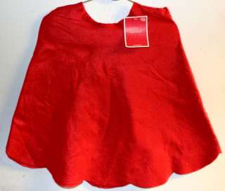 50 (127cm) True bright RED Tree Skirt Xmas Holiday Decoration  