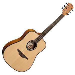  Lag T66D Dreadnought Acoustic Guitar Musical Instruments