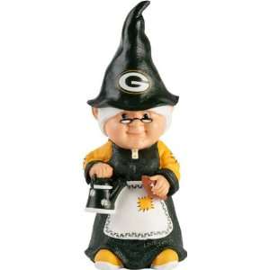    Green Bay Packers Team Lady Garden Gnome