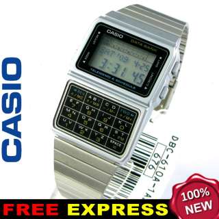 Casio Men Watch DATA BANK Calculator Xpress DBC 610A 1A  